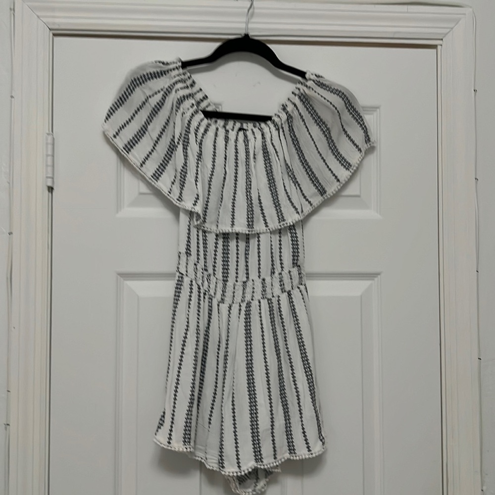 Off The Shoulder Romper - image 1